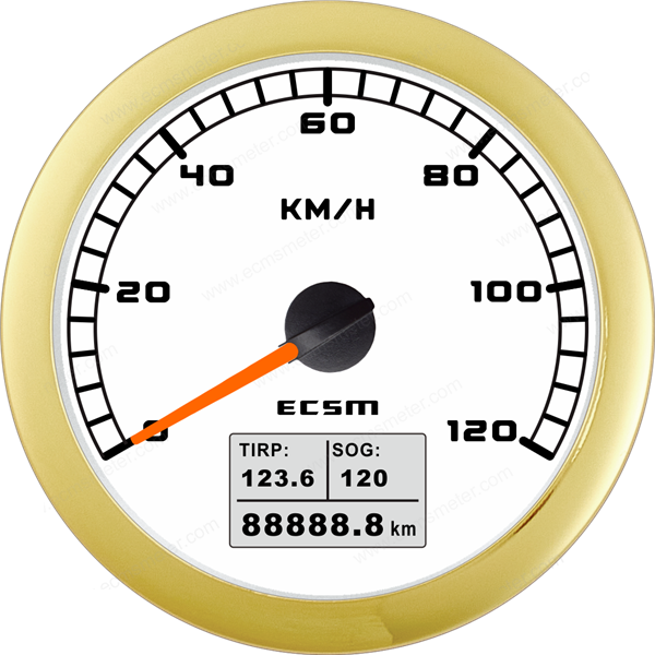 ECT-GPS speedometer 120Km/h