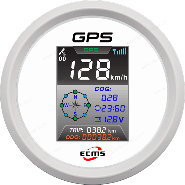 ECP/ECP2-GPS速度表（彩屏-帶時鐘）